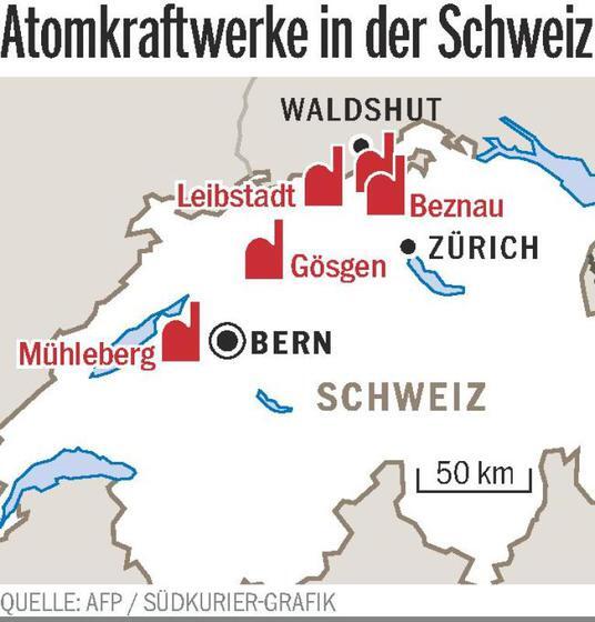 Atomkraftwerke in der Schweiz
