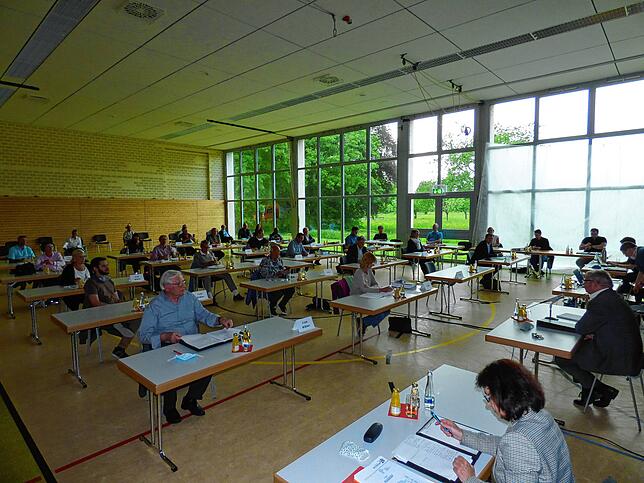 Nach dem ersten Lockdown im Frühjahr hatte der Bad Säckinger Gemeinderat seine erste Sitzung im Juni in der Wallbacher Flößerhalle. ...