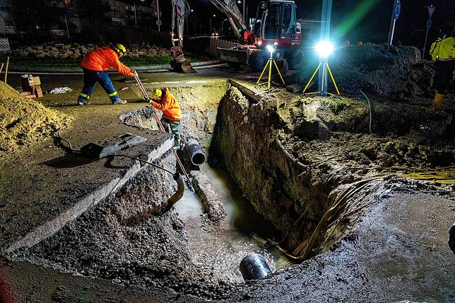 Bei etwa 20.000 Menschen bleiben in Schwenningen ein Wochenende lang die Wasserhähne trocken.