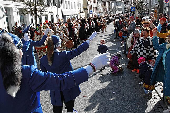 Bild 21: So schön war der große Hanselumzug am Fasnetdienstag in Hüfingen &ndash; Teil 1