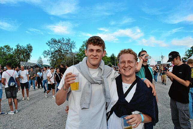 Felix Förstel (links) und Jan Heberle von der Reichenau.