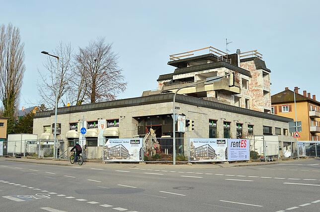 So sieht das Lukullum an der Friedrichstraße derzeit aus. Die Abrissarbeiten haben Anfang Februar begonnen.