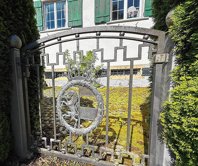 Das Einhorn aus dem Wappen hat sich ganz Billafingen angeeignet.