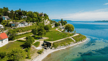 Zwei Orte am Bodensee, zwei Gartenschauen &ndash; in einem Jahr: Lindau und Überlingen präsentieren ihre grüne Ausstellung nahezu ...