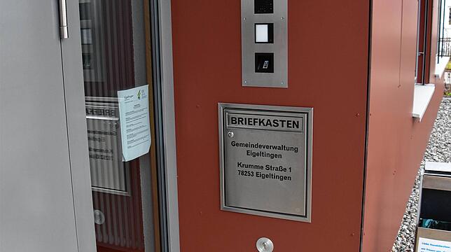 In diesen Briefkasten im Rathaus können vom 28. Juli bis zum 2. Oktober die Bürgermeisterkandidaten ihre Bewerbung einwerfen.