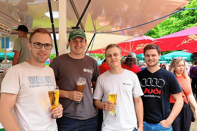 Bild 28: Das Dorffest in Aach-Linz lockt viele Besucher
