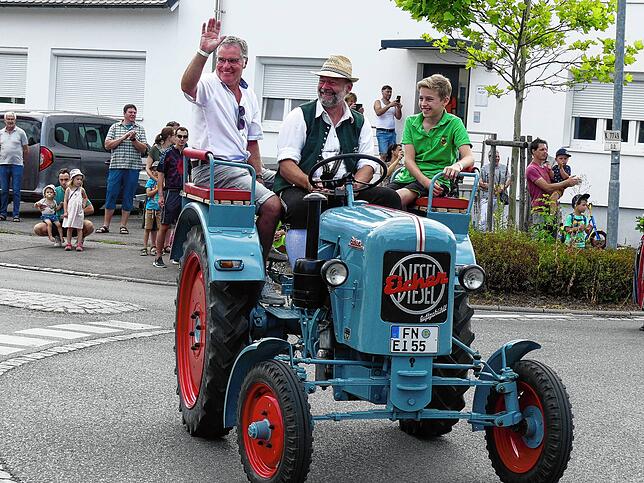 Bild 26: Gute Laune beim Mostfest in Bermatingen-Ahausen