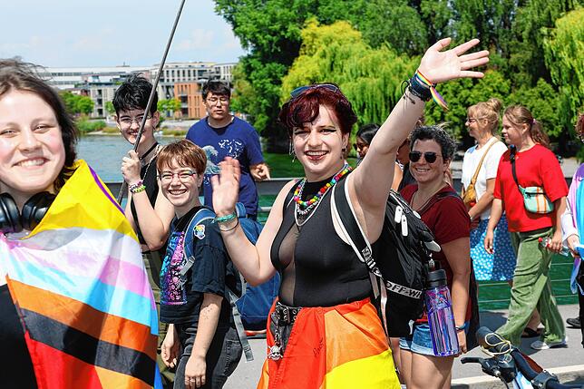 Bild 31: Der CSD Konstanz feiert 20. Geburtstag mit einer Pride-Parade durch die Stadt