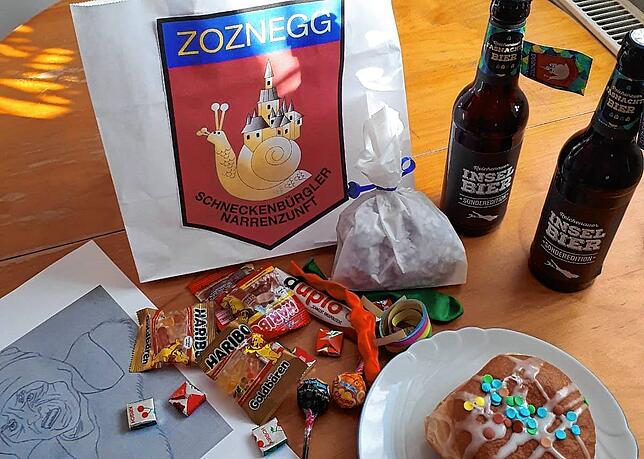 Bild 1: Fasnet to go: Närrische Leckereien gibt es auch für daheim