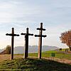 Symbolbild: Pestkreuze stehen an den Ortseingängen bei Emmingen ab Egg. Die Kreuze dienten als Warnung, den Ort nicht zu betreten.