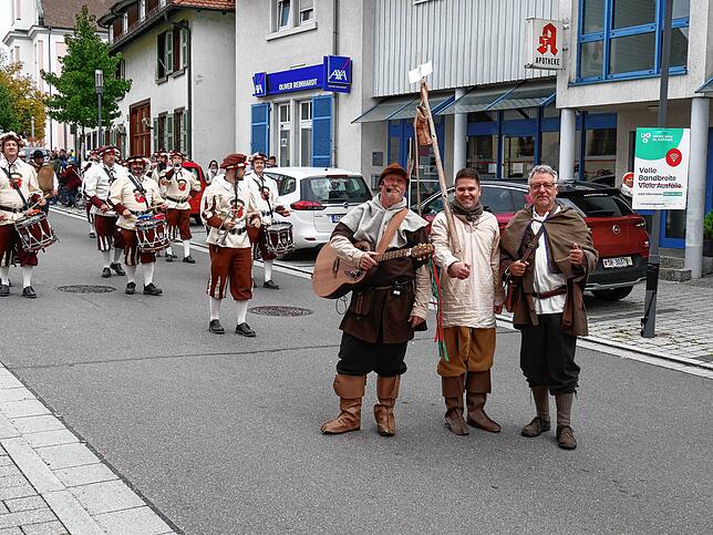 Bild 37: Der Freiheitszug der Hegauer 1524