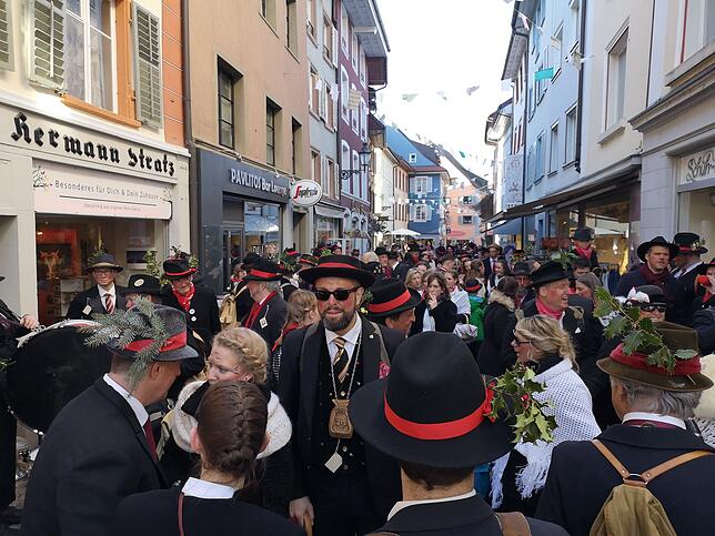 Bild 13: Musik, gute Stimmung und Tradition: Bilder vom Wäldertag in Bad Säckingen