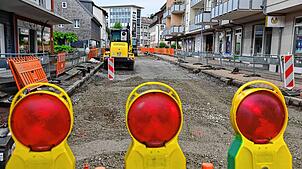 Dieser Bereich der Sommerauer Straße wird ab Freitag, 25. Juli, asphaltiert. Bis 8. August sollen die Arbeiten abgeschlossen sein. Foto: ...