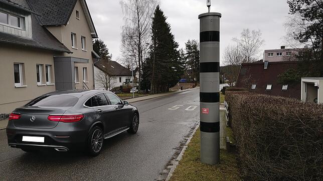 Die Radarfalle in St. Georgen-Peterzell ist den meisten Einheimischen bekannt. Der Spitzenreiter war hier mit Tempo 119 in der 50er-Zone ...