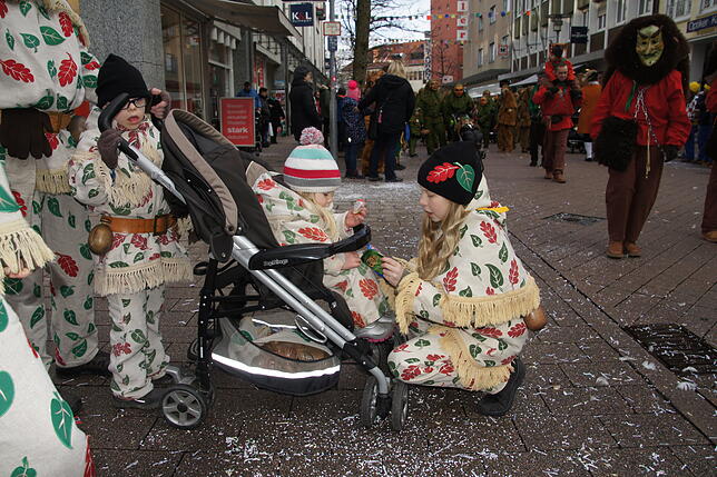 Bild 8: Bilder vom Kinderumzug zum Ringtreffen des Alemannischen Narrenrings am Samstag