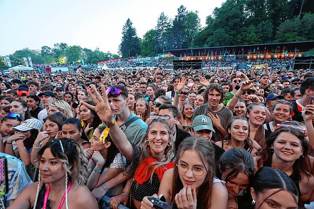 Bild 5: Das große Finale! Mit dem Auftritt von Lea endet das Campus-Festival 2024