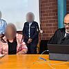 Die Angeklagte mit ihrem Verteidiger Jens Weimer vor Gericht