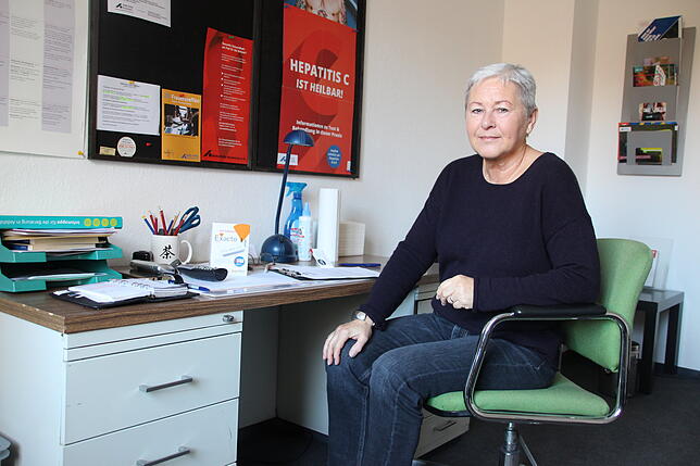 Sozialarbeiterin Evelin Tschan arbeitet für die Aids-Hilfe im Landkreis Konstanz und beobachtet, dass HIV und Aids ihren Schrecken ...