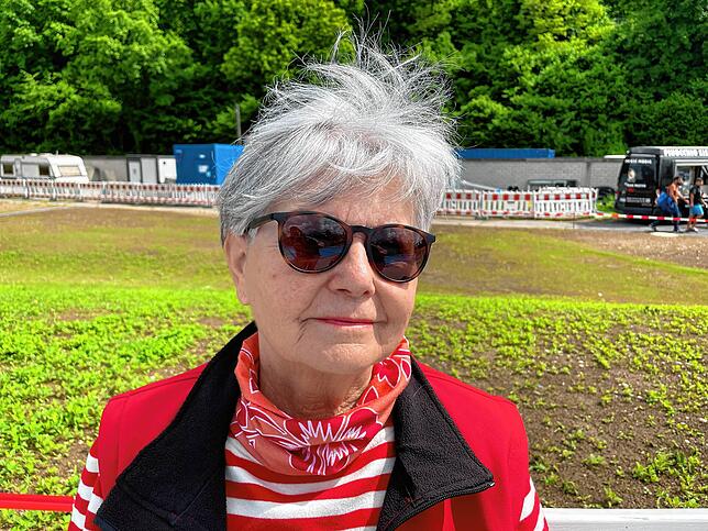 Irmi Eisenberg: „Ich habe hier schon schwimmen gelernt. Später war ich mit meinen eigenen Kindern hier. Mit Vesper und allem was ...