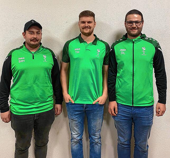 Stefan Hensler (von links) hat die Position Teamleiter Sport von Tobias Heidenberger übernommen, der nun die Position Vorstand Sport ...