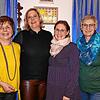 Das bewährte Vorstandsteam des Kreutzer-Chors wurde bei den Wahlen bestätigt (von links): Vorsitzende Bärbel Hermann, Schriftführerin ...