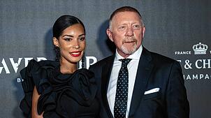 Boris Becker und seine Frau Lilian de Carvalho Monteiro. Der ehemalige Tennisprofi wird erneut Vater.