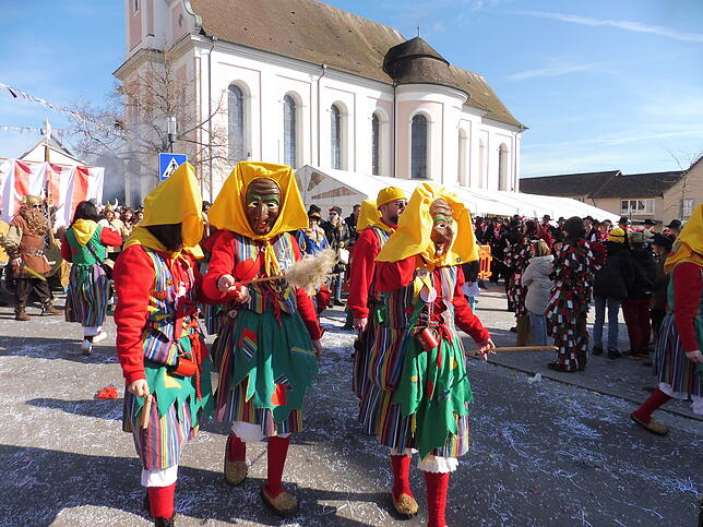 Bild 20: Fasnet-Sunntig-Umzug 2025 in Hilzingen: Farbenfrohes Treiben
