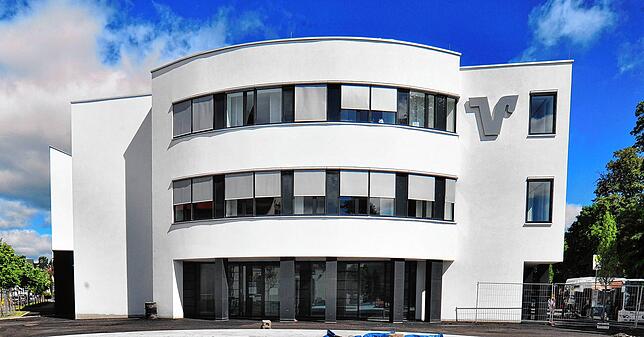 Die Villinger Volksbank ist heute einer von zwei Hauptsitzen der Gestalterbank.