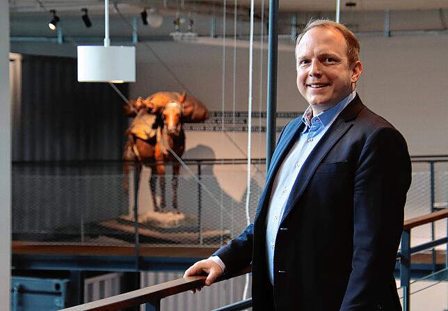 Simon Oberbeck, Pressesprecher der Schweizerischen Rheinhäfen