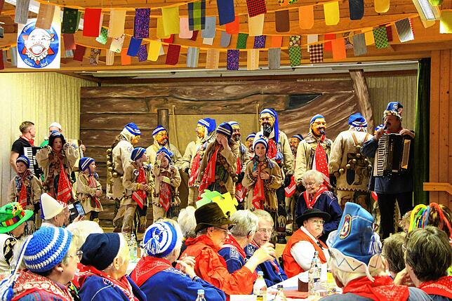 Bild 22: Beste Stimmung bei der Seniorenfasnet in Bonndorf. Wir haben die Bilder!