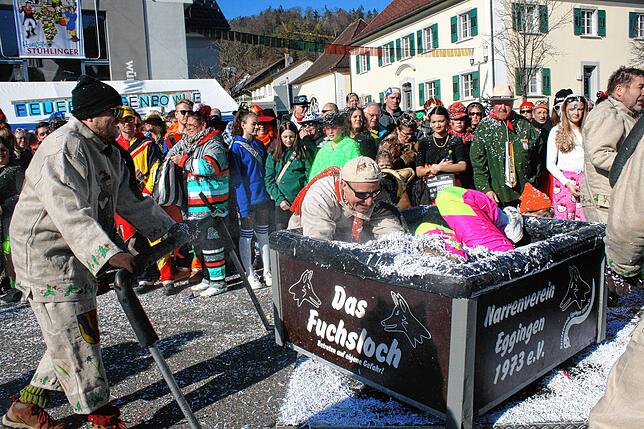 Bild 4: So schön war der Fastnachtsumzug in Stühlingen
