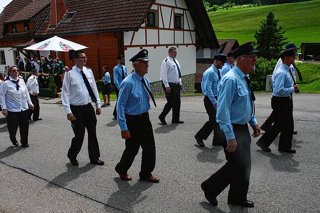 Bild 29: Bilder vom Bezirksmusikfest mit Umzug in Lausheim