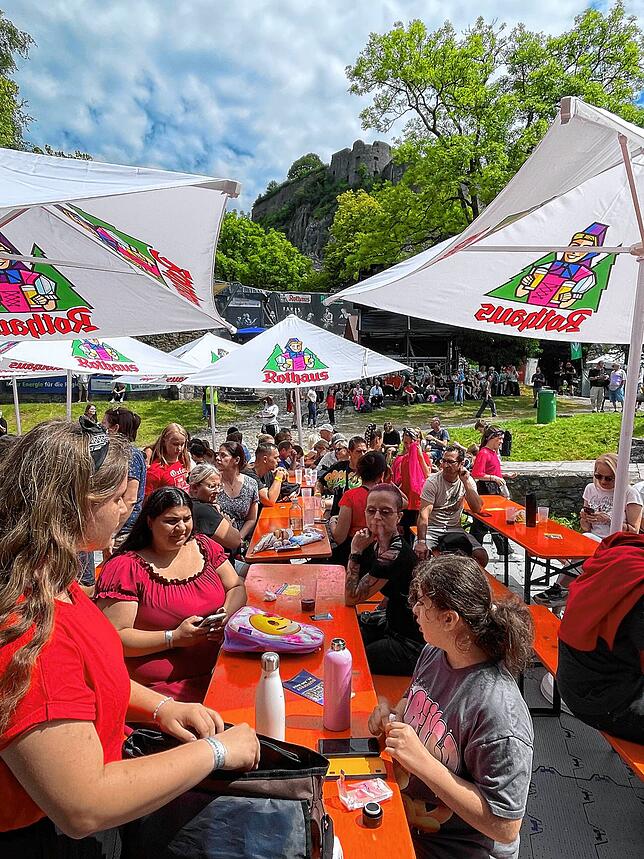 Bild 21: So schön war das Burgfest 2024
