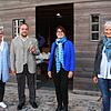 Judith Schenk, Raja Dibeh, Rita Müller und Monika Hüsser-Bäumlin (von links) stellen in der Kultschüür aus.