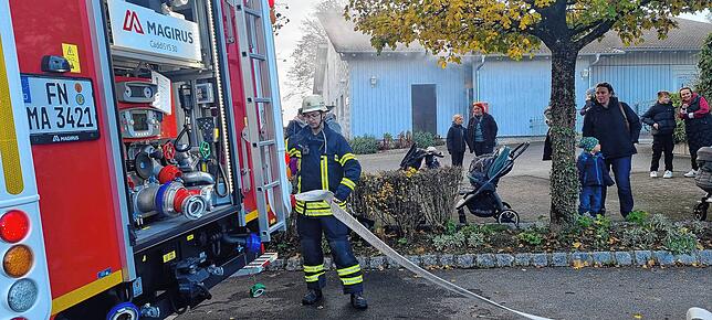 Bild 36: Bilder von der Feuerwehrhauptübung der Feuerwehr Riedheim