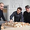 Sie setzen sich für eine Nachverdichtung der Singener Kernstadt ein: die Architekten Daniel Achatz, Michael Kolb und Achim Achatz (von ...