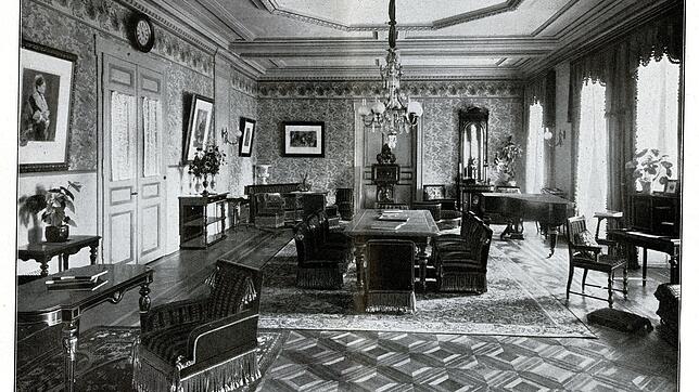 Das war der Salon im Sanatorium Büdingen, das in den 1970er-Jahren schließlich abgerissen wurde. Jetzt will ein Luxushotel-Projekt an ...