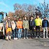 Unser Bild zeigt von links Thomas Voigt-Jaccoud (Firma Strabag), Gürel Celiktas vom städtischen Tiefbauamt, Daniel Ruf (Firma Strabag), ...