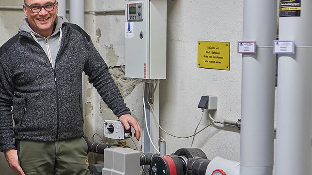 Nur tröpfchenweise macht Wehr beim European Energy Award Fortschritte. Im Bild der EEA-Beauftragte Georg Freidel.