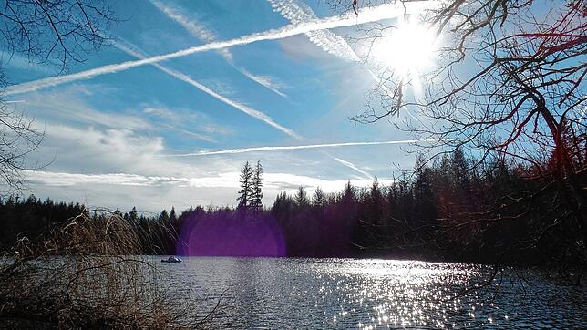 Trügerische Idylle: Der Bergsee überlebt nicht ohne Hilfsmittel. Wegen des geringen Wasserzuflusses ist der Sauerstoffgehalt zu niedrig. ...