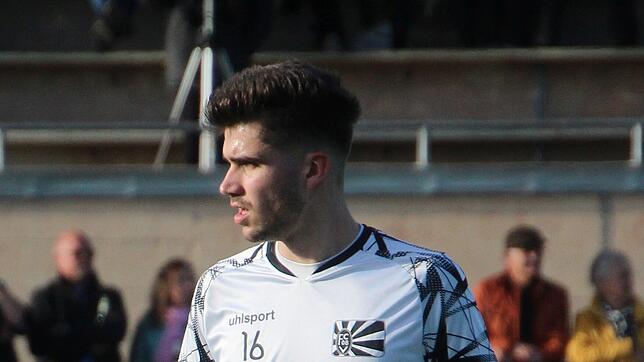Keven Hezel erzielt bei der 1:2-Niederlage gegen Zuzenhausen vier Minuten vor Schluss den Treffer des FC 08 Villingen II.