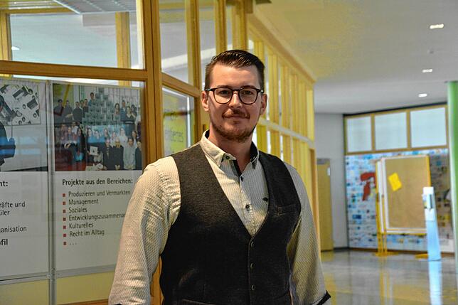 Josua Papke ist neuer Konrektor an der Realschule am Salinensee.