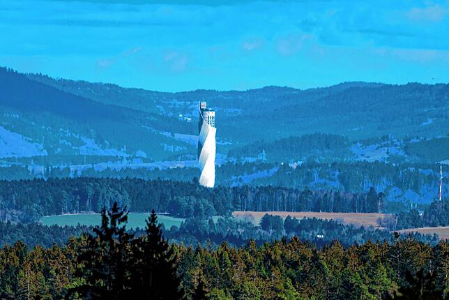 Der Testturm in Rottweil ist zu einem markanten Wahrzeichen in der Region geworden.