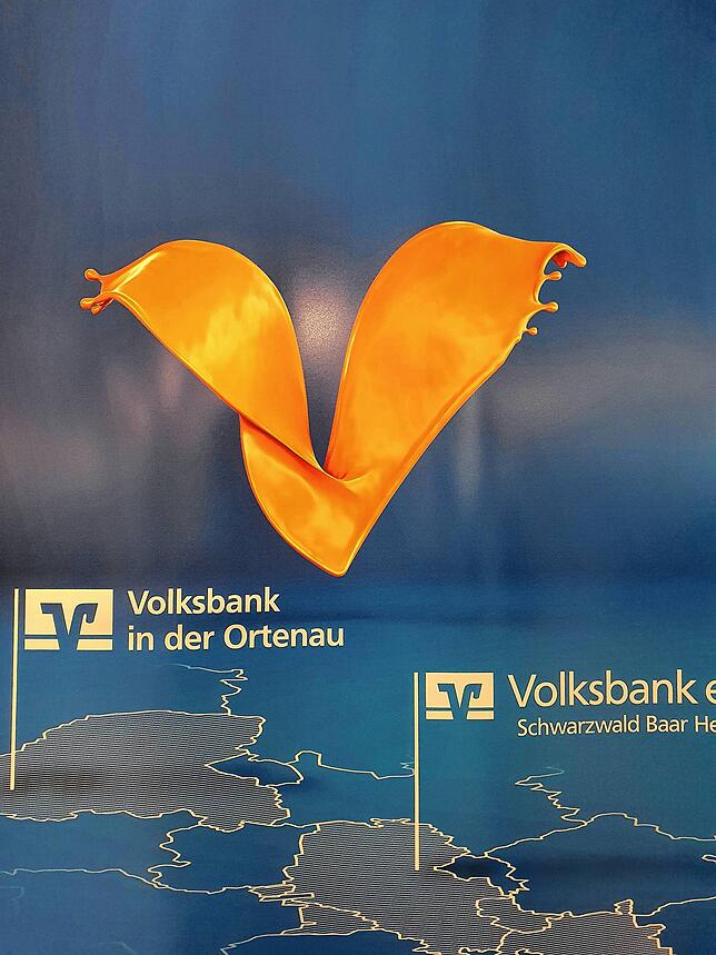 Bild 6: Arbeiten Sie auch bald so? Bei der Volksbank-Fusion entstehen in Villingen auch neue Arbeitswelten