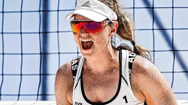 Julia Sude wurde mit dem Ehrenpreis &bdquo;Häflerin in der großen Welt des Sports&ldquo; ausgezeichnet. Das Bild zeigt sie aktuell beim ...