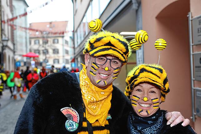 Bild 30: Bunt, bunter, Konstanzer Fasnacht: So fantasievoll geht es auf dem Münsterplatz zu