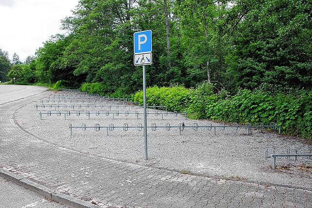 Die Stadtwerke bitten die Besucher, ihre Fahrräder auf dem dafür vorgesehenen Parkplatz abzustellen.