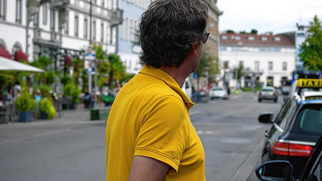 Taxifahrer Friedrich fährt seit über 18 Jahren in Konstanz.