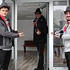 Lehrbub Philip Löffler, Zimmerermorschter Dominik Mutzel und Lehrbub Janis Zimmermann (von links) haben viel vor. Am Fasnachtssamstag ...
