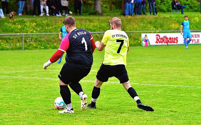 Bild 33: SV Eschbach wendet das Blatt mit dem 4:0 beim SV Buch II – und wir haben Fotos!